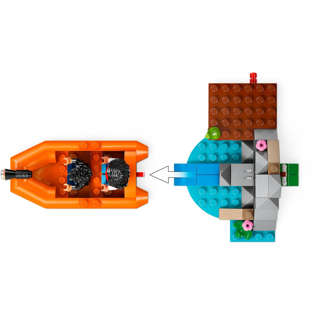 Конструктор LEGO Jurassic World Втеча річкою від тиранозавра (76975) - зображення 4