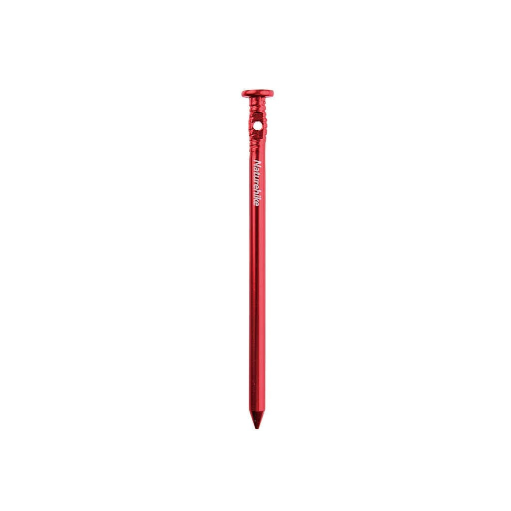 Комплект кілочків Naturehike NH17D025-D 15 см 6 шт Red (6927595723357) - зображення 2