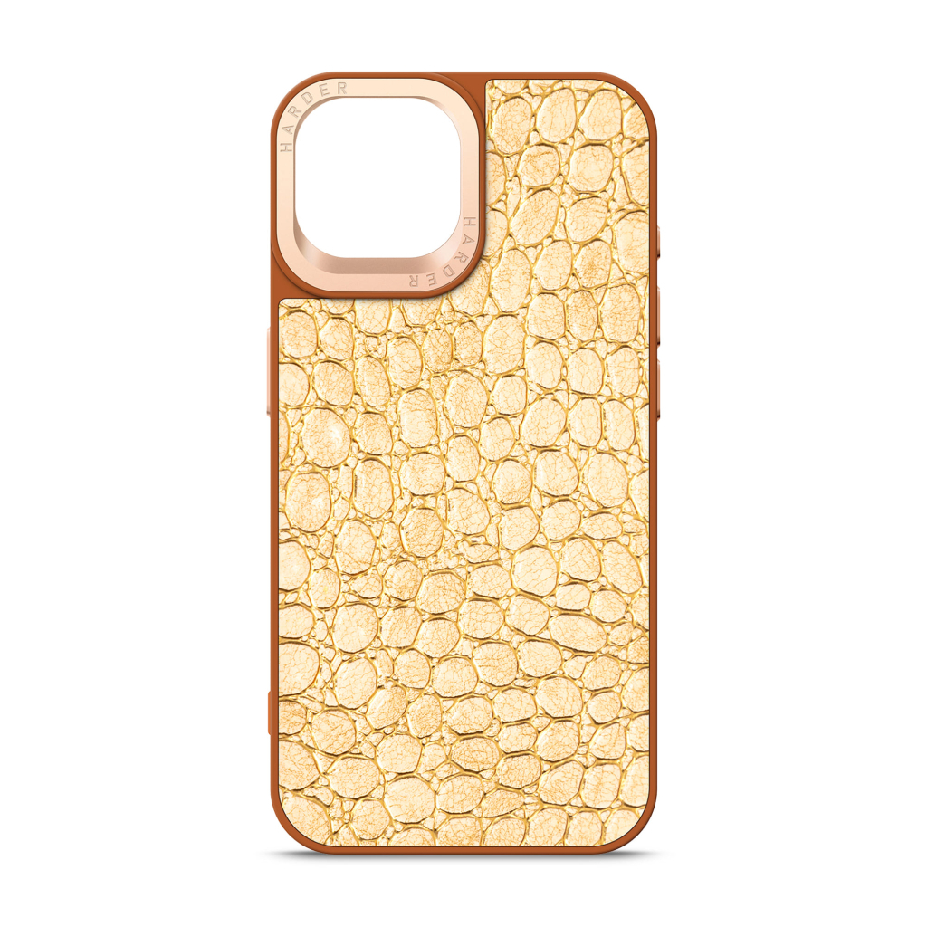 Чохол до мобільного телефона Harder Crocosaur Apple iPhone 15 Beige (ARM76697) - зображення 1