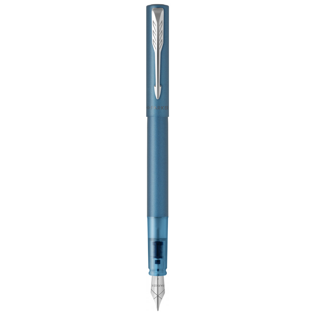 Ручка пір'яна Parker VECTOR 17 XL Metallic Teal CT  FP M (06 212) - зображення 1