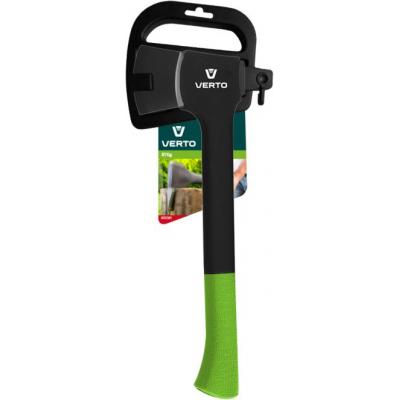 Сокира Verto 870 г, обух 540 г, рукоятка зі скловолокна, 17,5" (05G101) - зображення 2