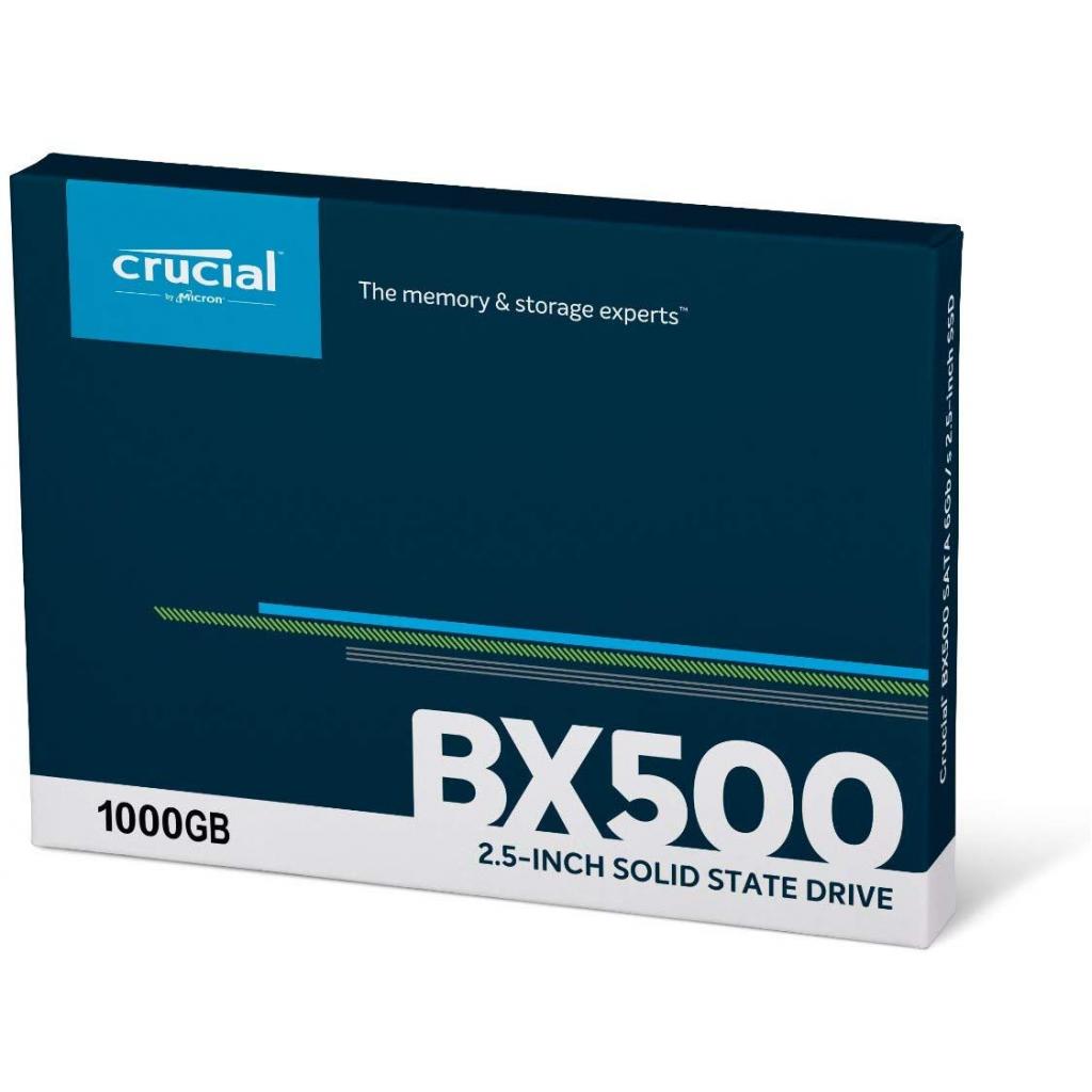 Накопичувач SSD 2.5" 1TB Micron (CT1000BX500SSD1) - изображение 6