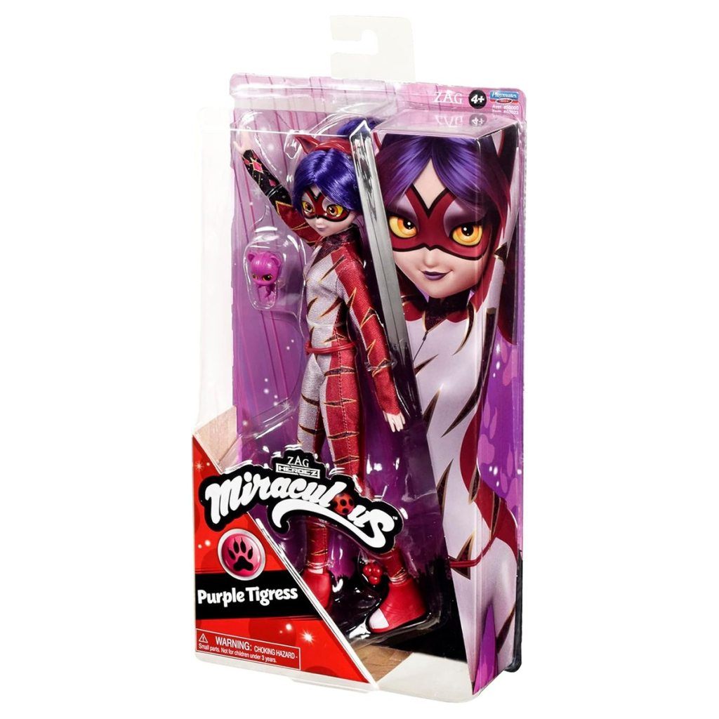Лялька Miraculous Леді Баг і Супер-Кіт - Пурпурова Тигриця (50023) - зображення 6