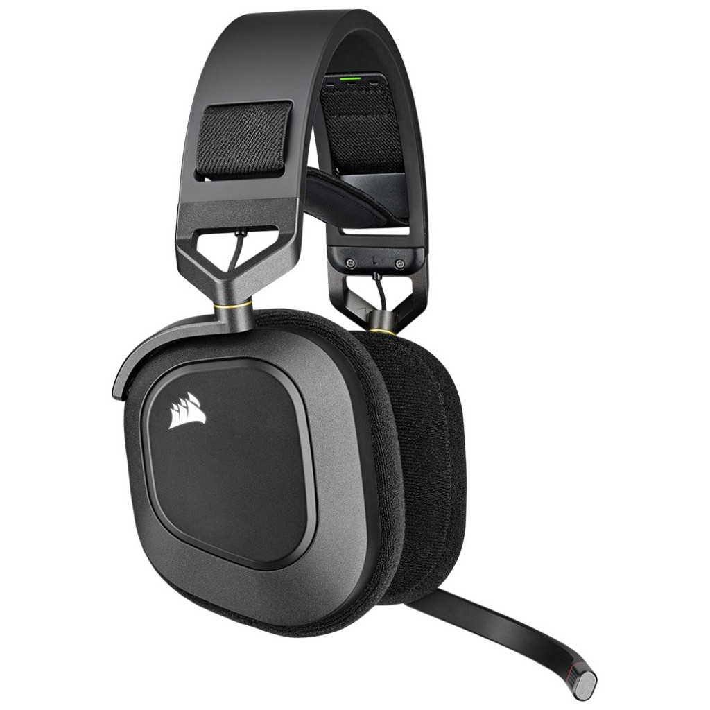 Навушники Corsair HS80 RGB Wireless Carbon (CA-9011235-EU) - зображення 3