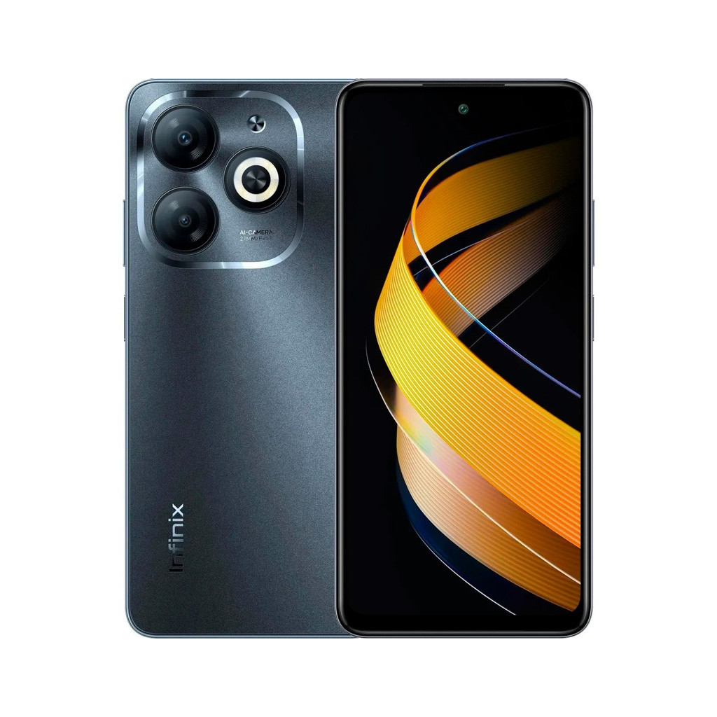 Мобільний телефон Infinix Smart 8 3/64Gb Timber Black (4894947010392) - зображення 1