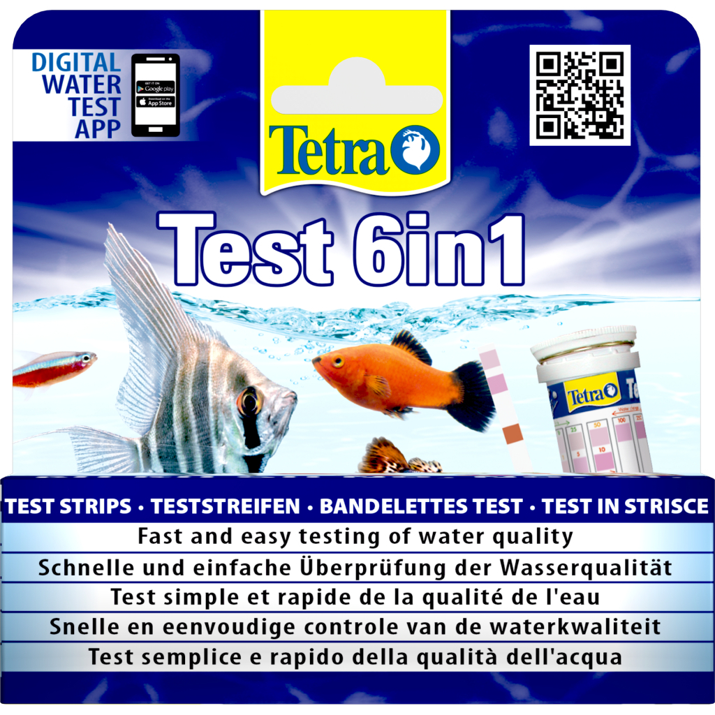 Тест для води Tetra Test 6 in 1 (4004218175488) - изображение 1