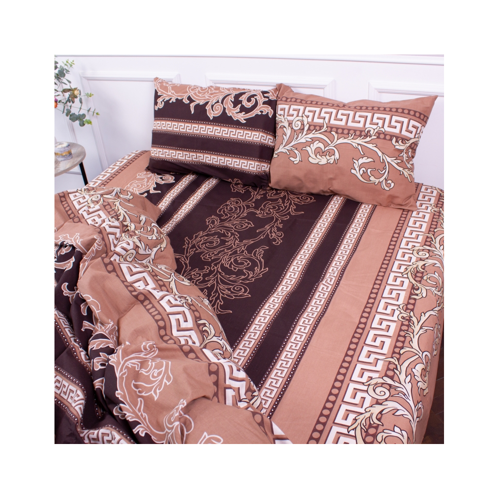 Простирадло MirSon Ranforce Elite Бязь Rozanna 200x220 см (2200005568217) - зображення 1