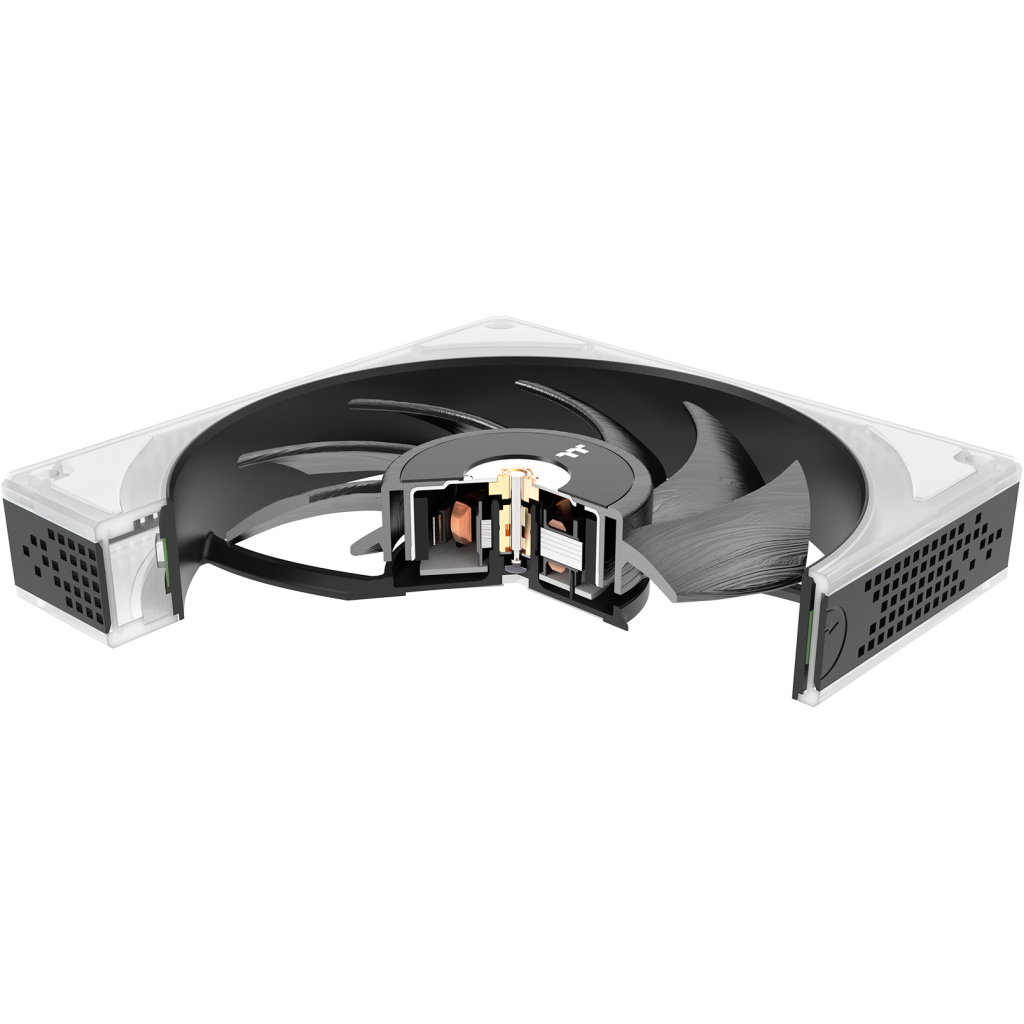 Кулер до корпусу ThermalTake TOUGHFAN 12 RGB Radiator Fan 3Pack (CL-F135-PL12SW-A) - зображення 5