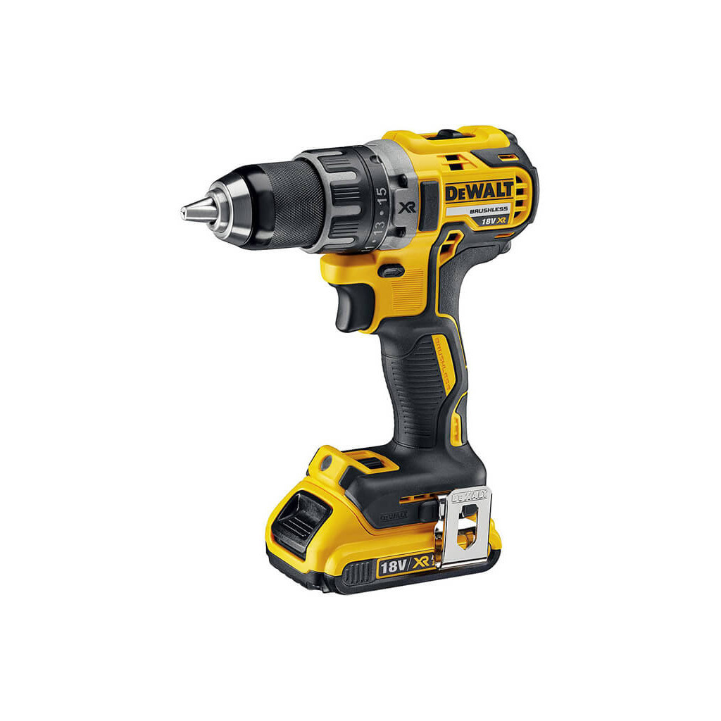 Набір електроіструментів DeWALT 2 од. 18 В XR Li-lon, вага 6.61 кг, кейс TSTAK, 2 АКБ та ЗП (DCK268P2T) - изображение 2