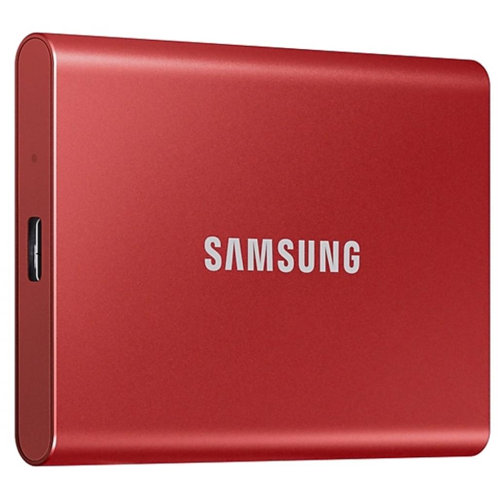 Накопичувач SSD USB 3.2 2TB T7 Samsung (MU-PC2T0R/WW) - изображение 2