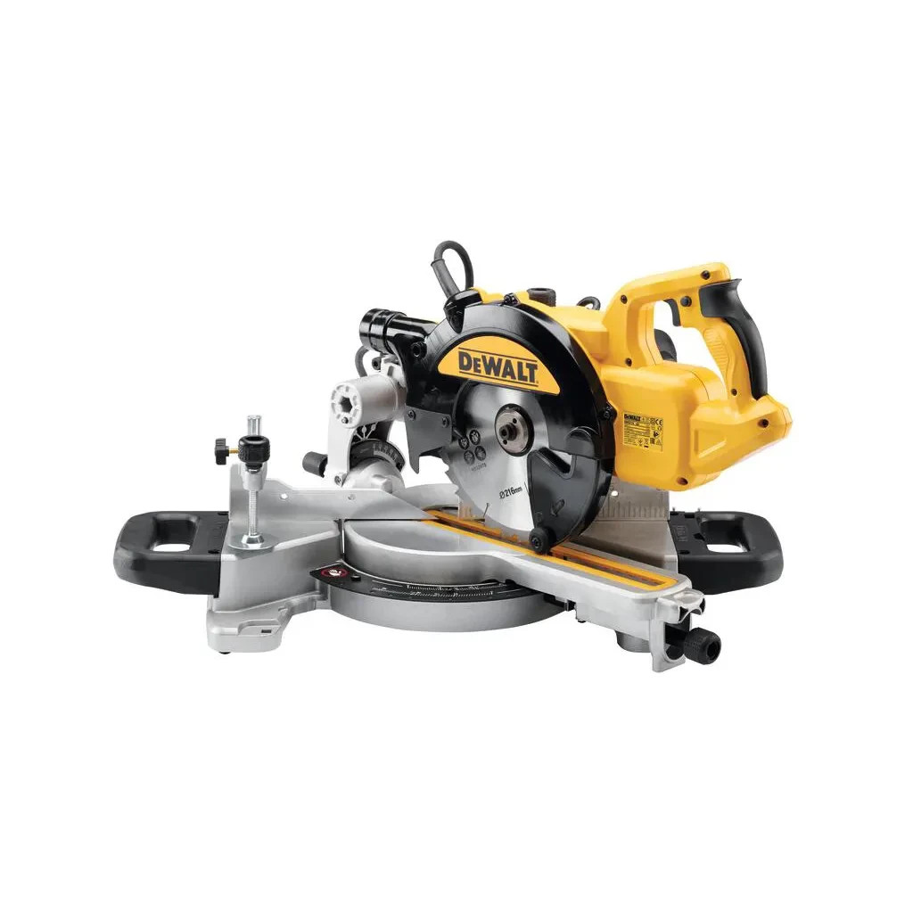 Торцювальна пила DeWALT 1400 Вт, диск 216х30 мм, 4500 об/хв, XPS, вага 11.5 кг (DWS774) - изображение 4
