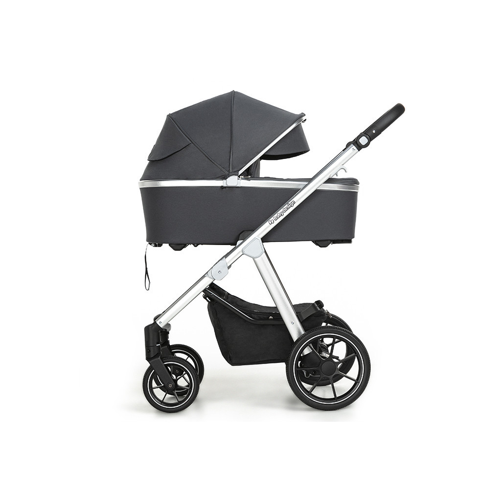 Коляска Baby Design 2 в 1 Bueno 217 Graphite (без вишивки) (203824) - зображення 9