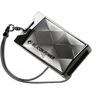 USB флеш накопичувач Silicon Power 4Gb 850 titanium (SP004GBUF2850V1T) - зображення 1