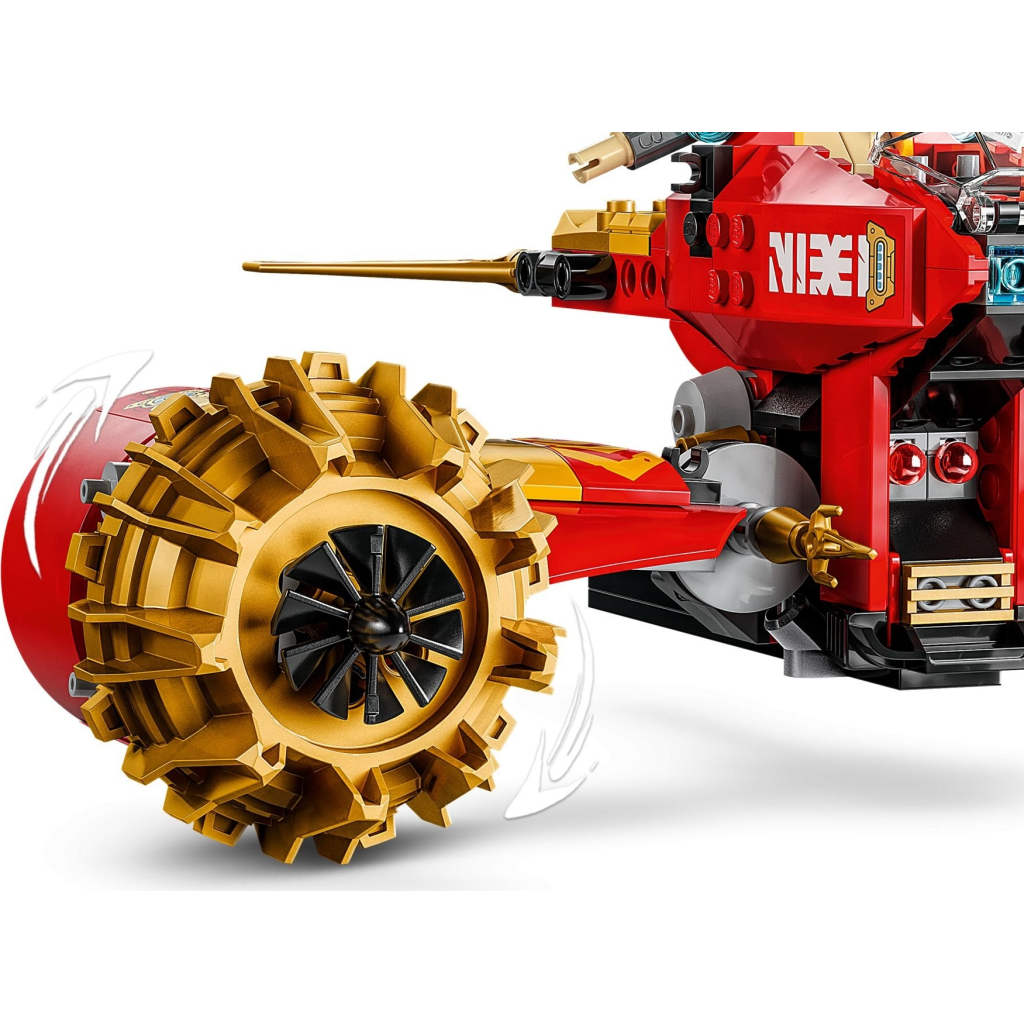 Конструктор LEGO Ninjago Штормовий робот-вершник Кая (71830) - зображення 6