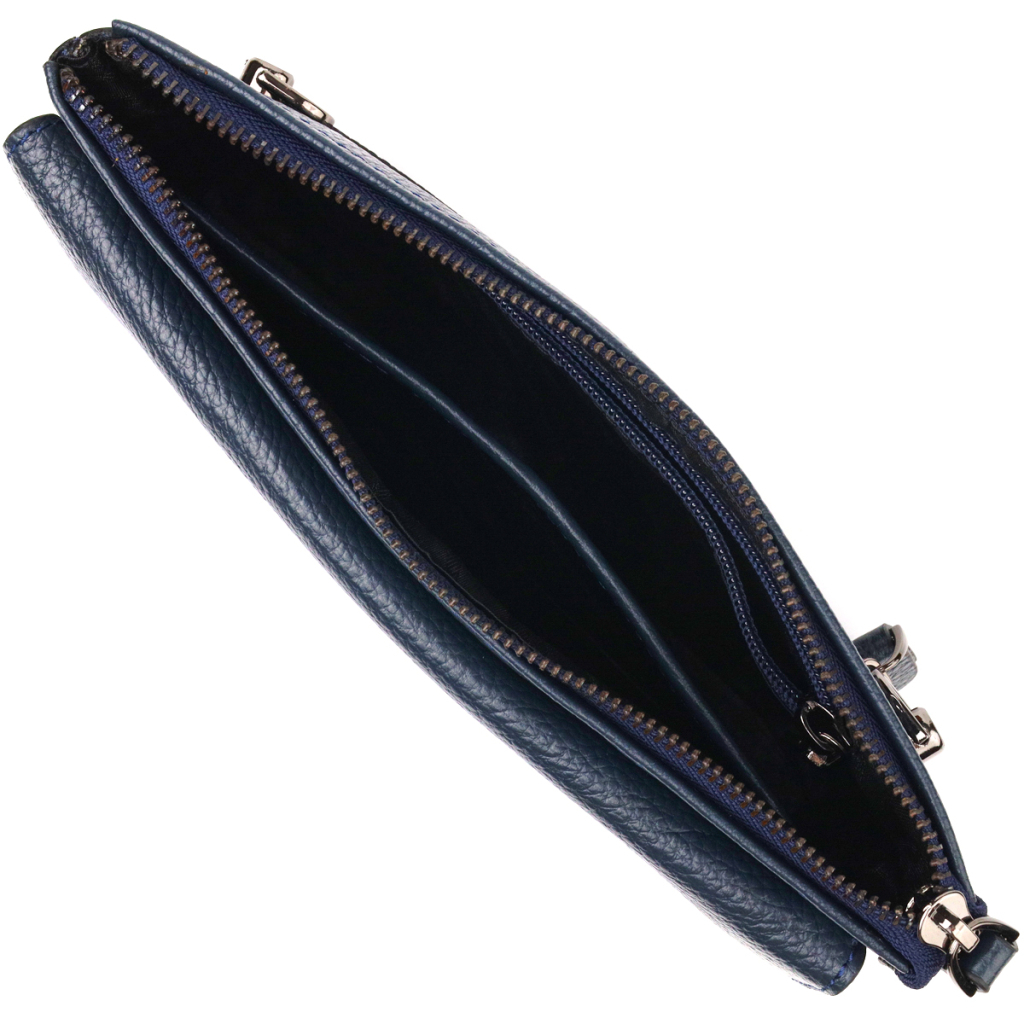 Сумка Canpellini З натуральної шкіри Синя (21550) - зображення 6