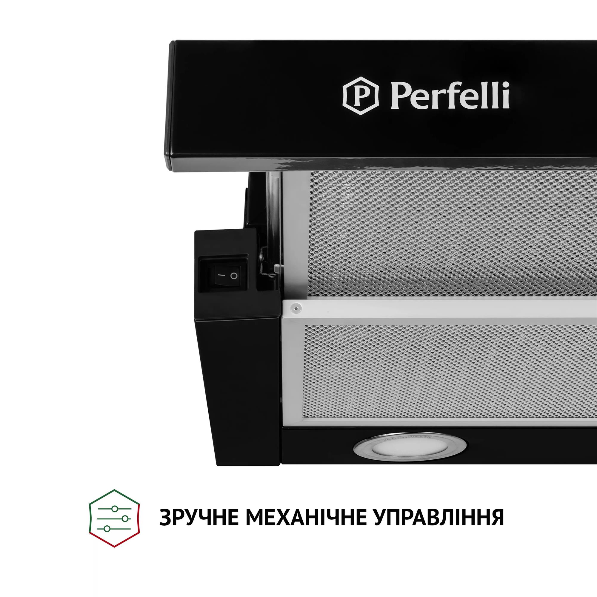 Витяжка Perfelli TL 6212 BL 700 LED - зображення 5