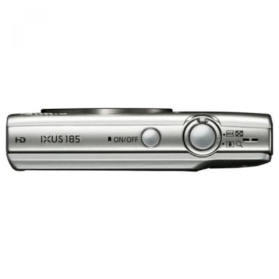 Цифровий фотоапарат Canon IXUS 185 Silver (1806C008AA) - зображення 4
