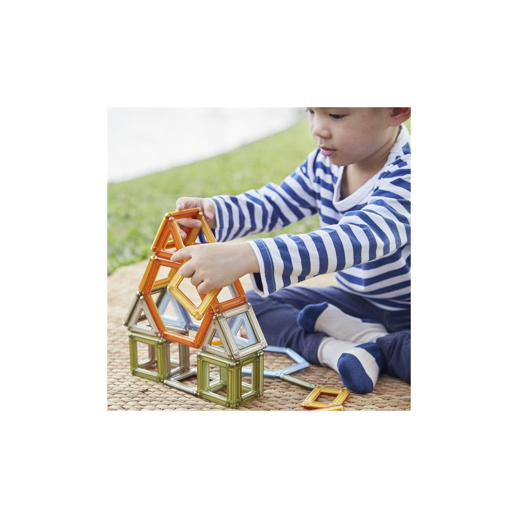 Конструктор Guidecraft PowerClix Frames Natural 74 деталі (G9204) - изображение 6