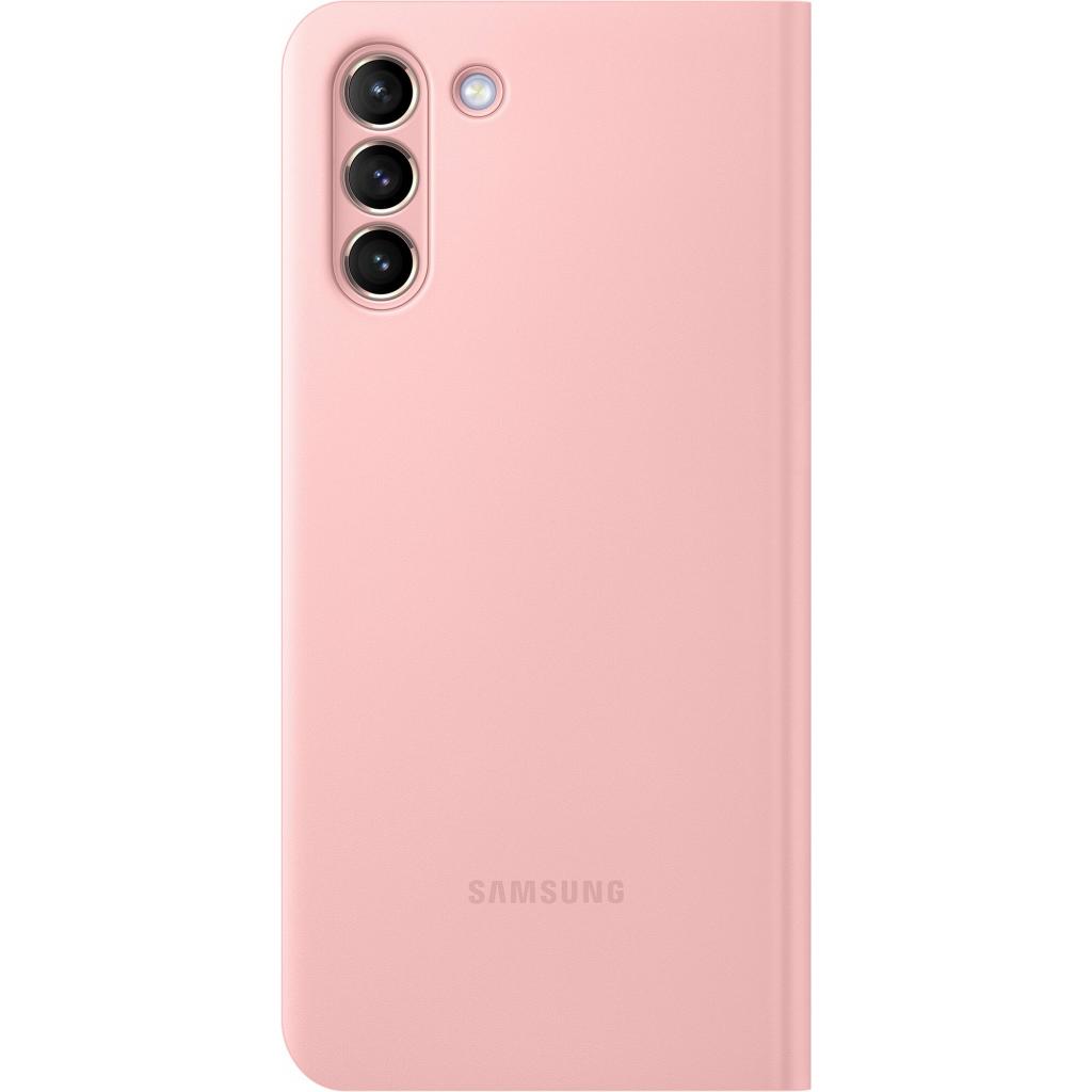 Чохол до мобільного телефона Samsung Smart LED View Cover Samsung Galaxy S21+ Pink (EF-NG996PPEGRU) - зображення 2