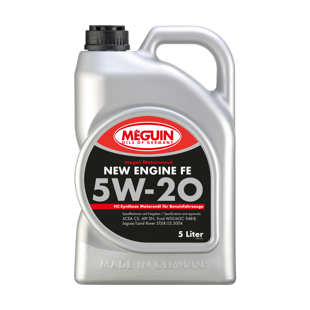Моторна олива Meguin NEW ENGINE FE SAE 5W-20 5л (9291) - изображение 1