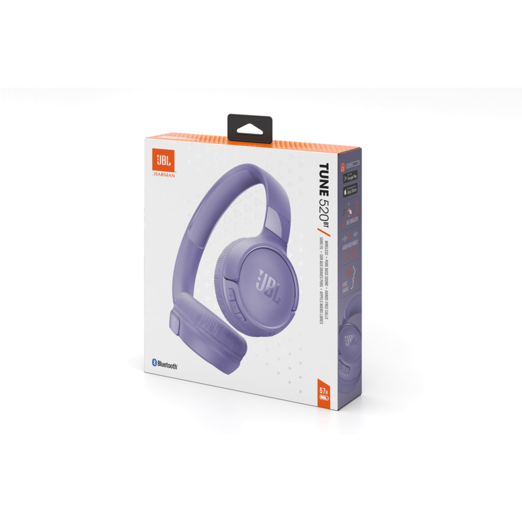 Навушники JBL Tune 520BT Purple (JBLT520BTPUREU) - изображение 12