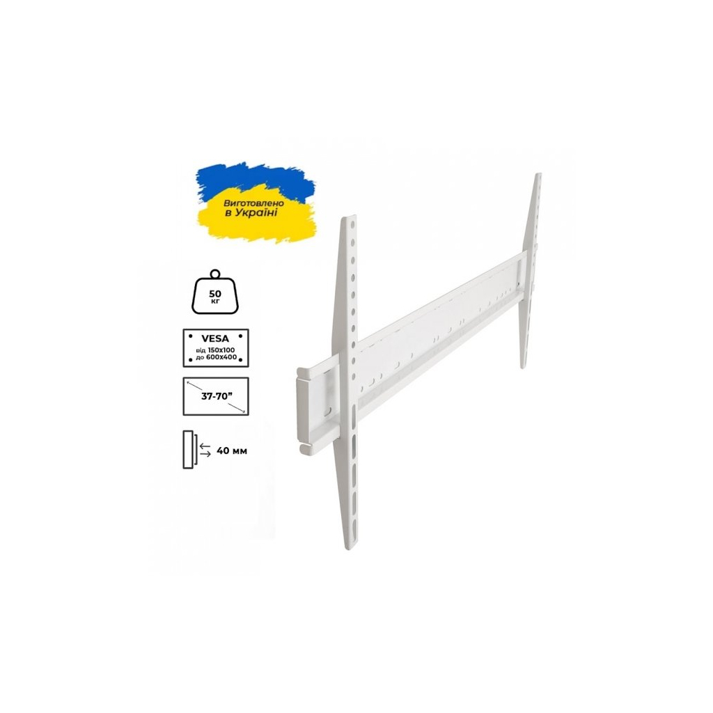 Кронштейн Sector TV60F White - зображення 1