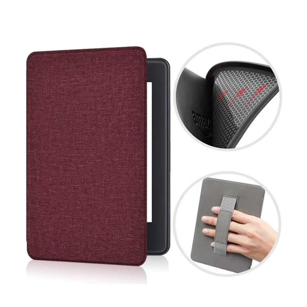 Чохол до електронної книги BeCover Smart Case Amazon Kindle Paperwhite 12th Gen. 2024 7"/Colorsoft (2024) Red Wine (712850) - зображення 3