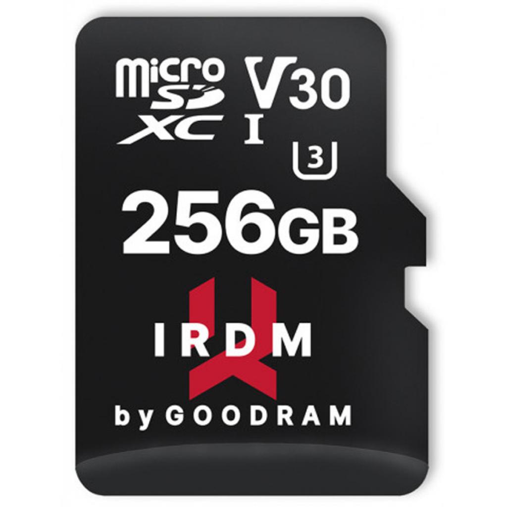 Карта пам'яті Goodram 256GB microSDXC class 10 UHS-I/U3 IRDM (IR-M3AA-2560R12) - зображення 1