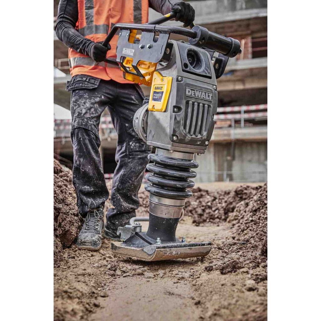 Вібротрамбувалка DeWALT POWERSHIFT Li-Ion 55V, 11.6 кН, 65 кг (без АКБ та ЗП) (DCPS660N) - изображение 12