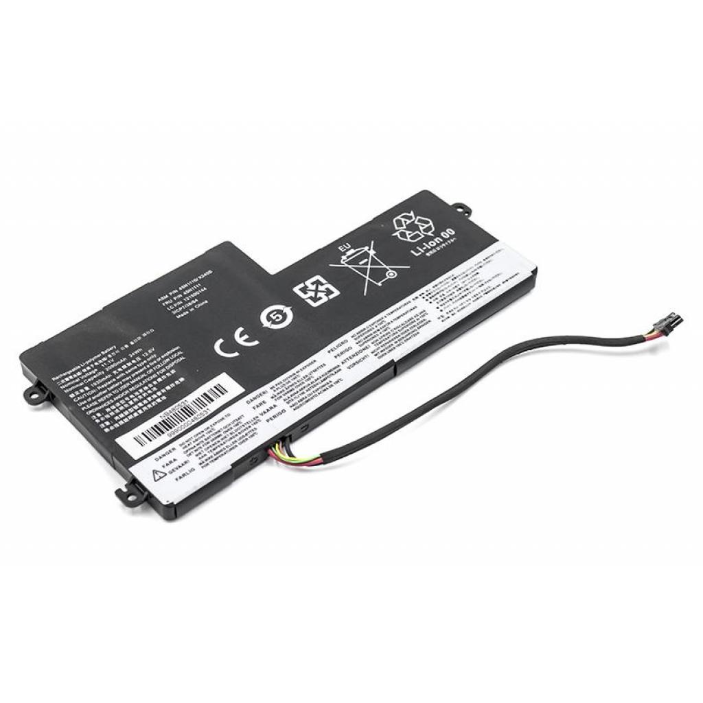 Акумулятор до ноутбука PowerPlant IBM/LENOVO ThinkPad S440 (45N1138) 11.1V 24Wh (NB480531) - изображение 2