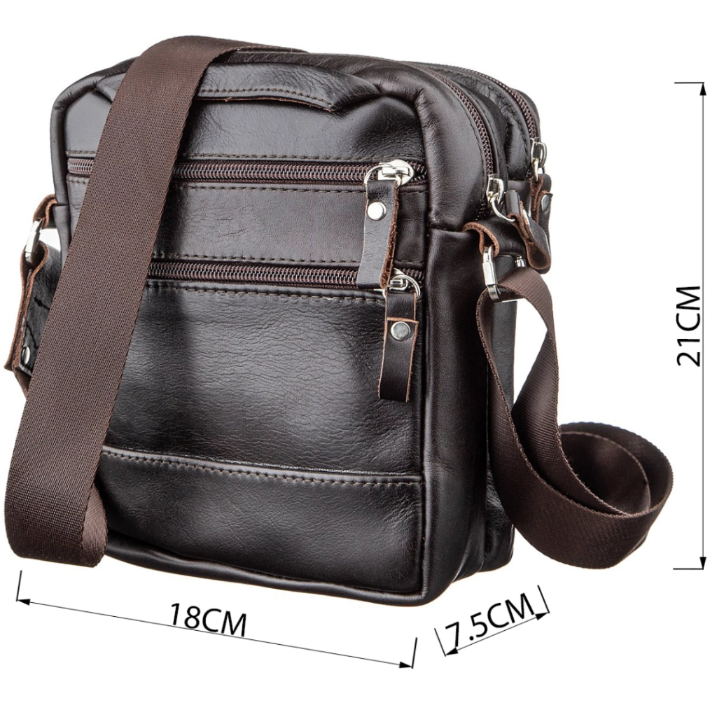 Сумка Shvigel Коричнева (11142) - зображення 3