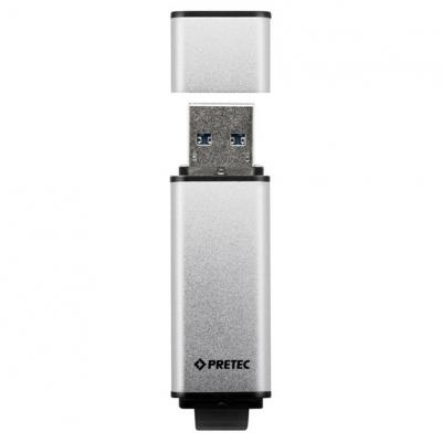 USB флеш накопичувач Pretec 32GB i-Disk R30 Silver USB 3.0 (R3X32G-30S) - зображення 2