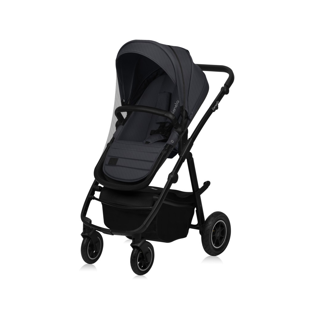 Коляска Lionelo 3 в 1 AMBER PLUS 3IN1 GREY GRAPHITE (LO-AMBER PLUS 3IN1 GREY GRAPHITE) - зображення 5