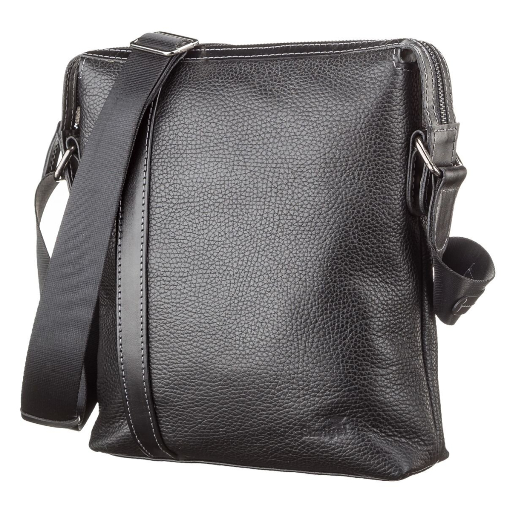 Сумка Shvigel Шкіряна Чорна (11122) - зображення 1