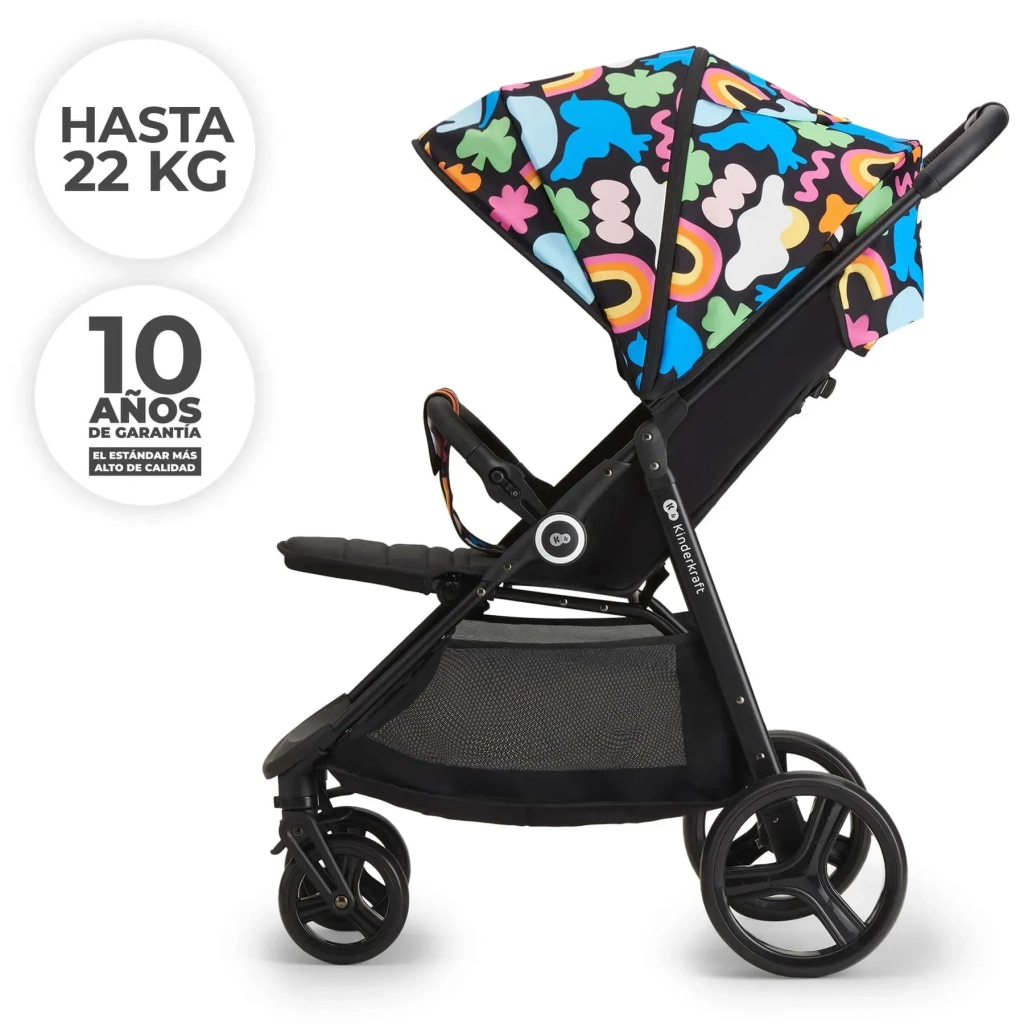 Коляска Kinderkraft Grande Plus Happy Shapes (KSGRAN00HAP0000) (5902533925568) - зображення 10