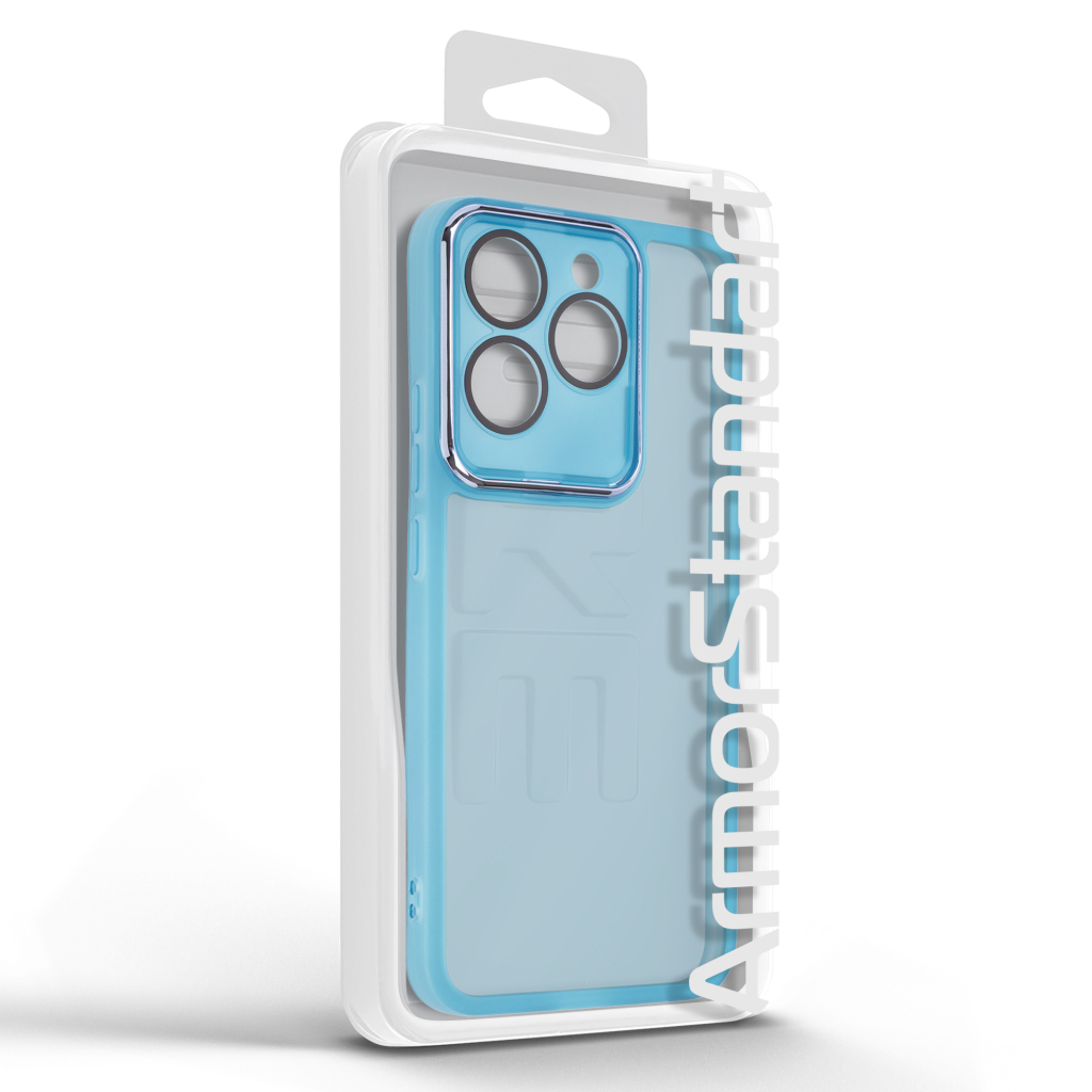 Чохол до мобільного телефона Armorstandart Shade Realme 15T 5G Camera cover Blue (ARM89127) - зображення 3