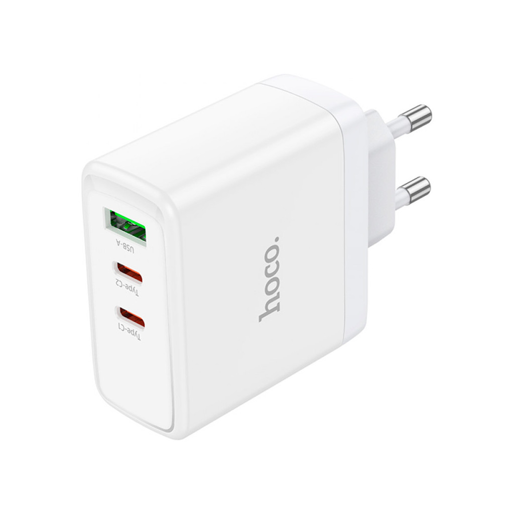 Зарядний пристрій HOCO N30 Glory White (6931474784155) - зображення 3