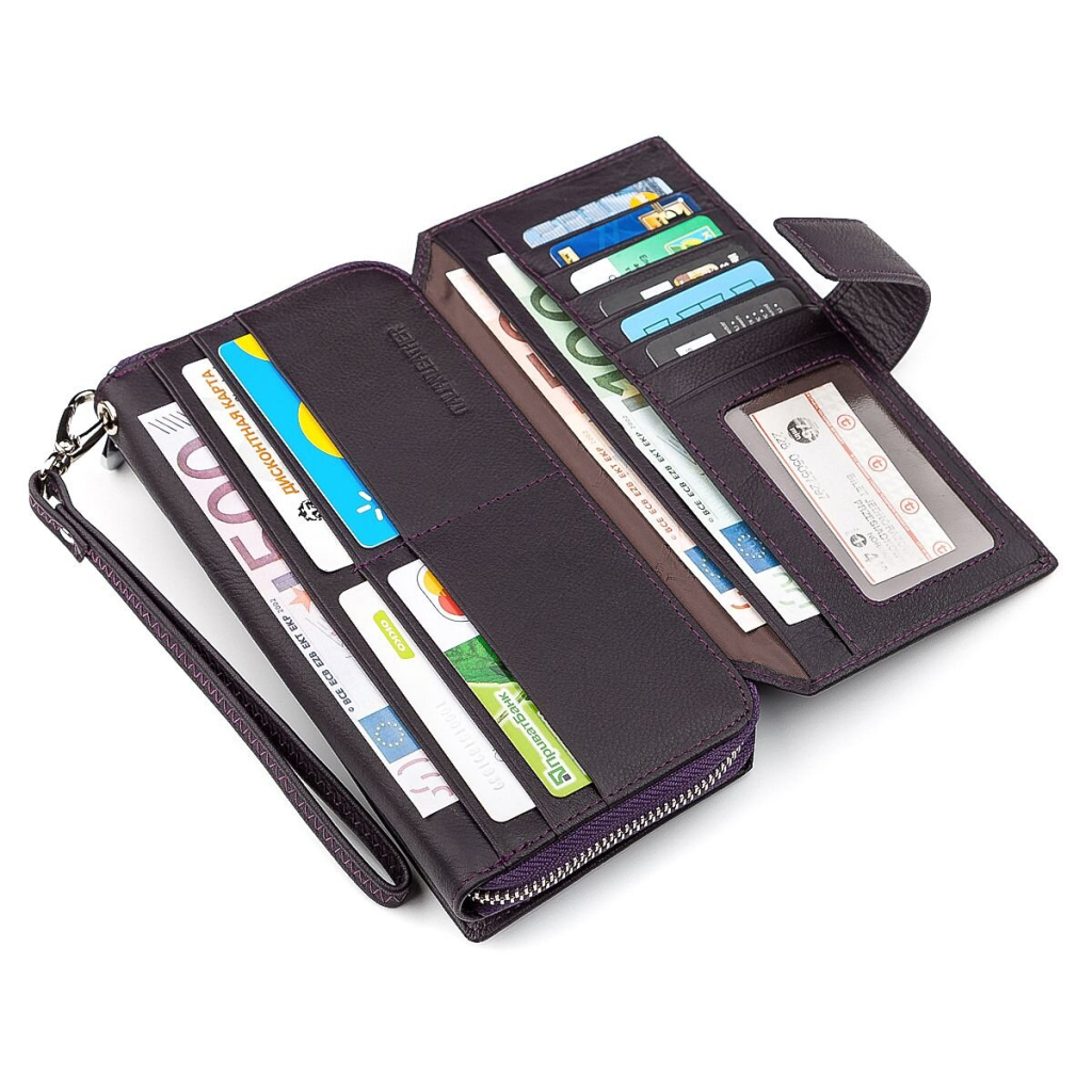 Гаманець ST Leather Фіолетовий (18455) - зображення 6