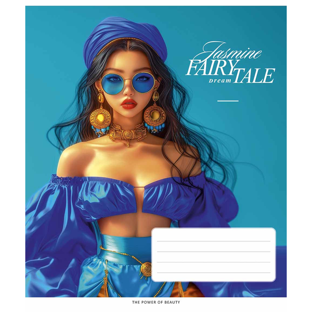 Зошит Школярик Fairytale 36 аркушів клітинка (036-3542K) - зображення 5