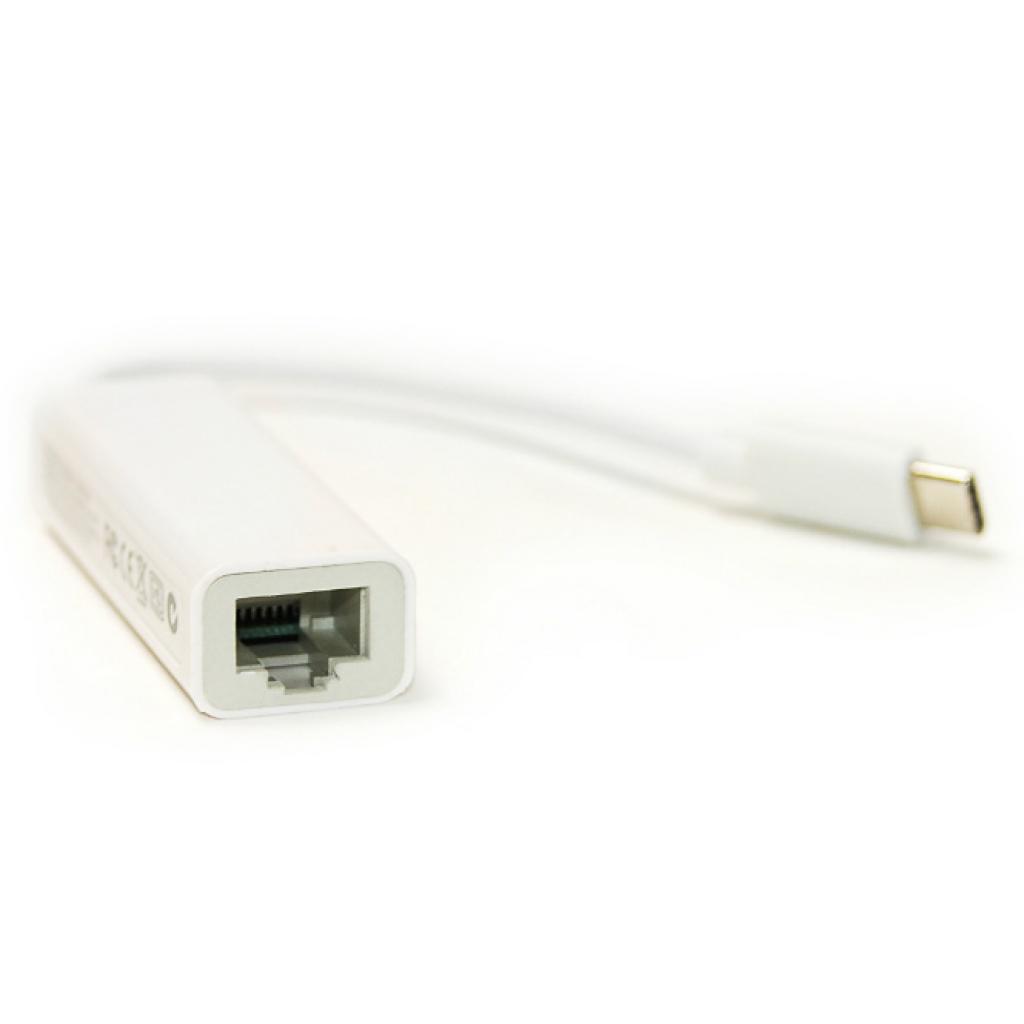Перехідник PowerPlant USB Type C -> RJ45, 12см (DV00DV4067) - зображення 1