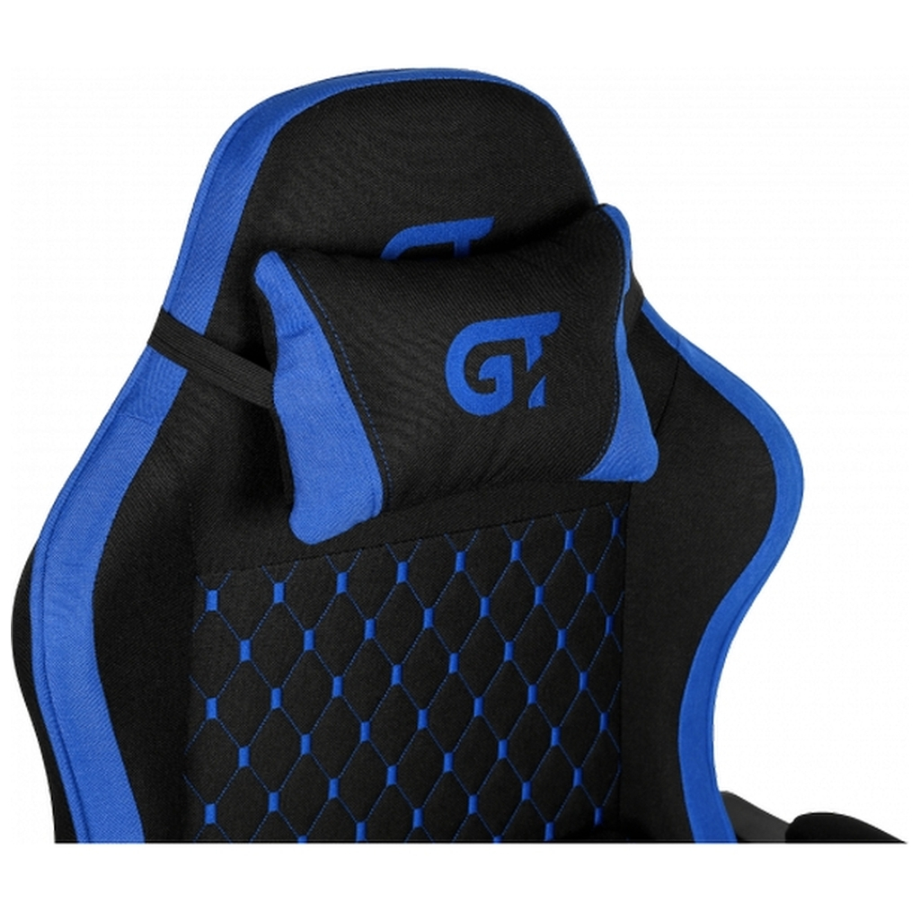 Крісло ігрове GT Racer X-2339 Black/Blue (X-2339 Fabric Black/Blue) - зображення 10