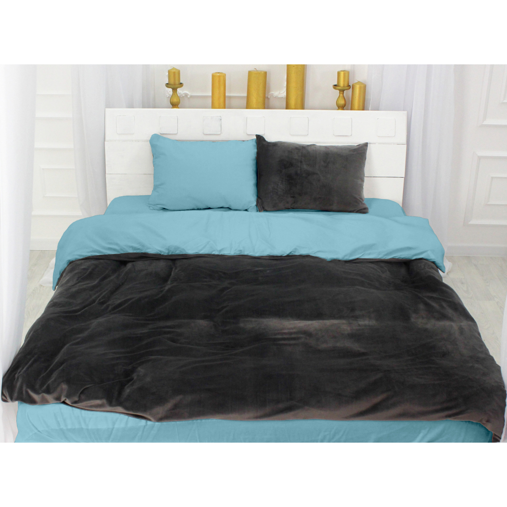 Постільна білизна MirSon Велюр Winter Terry 28-0035 Freesia Полуторний (2200004022437) - зображення 3