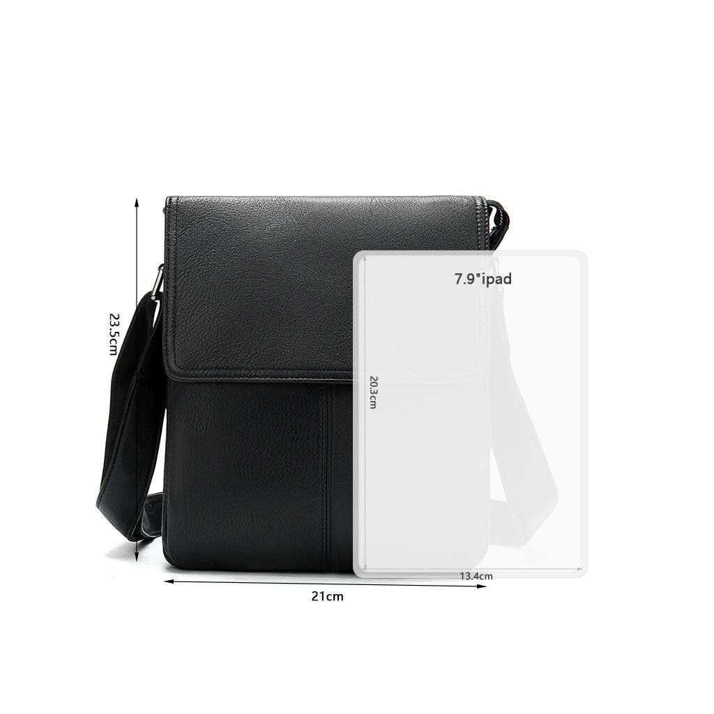 Сумка Vintage Шкіряна Чорна (20015) - зображення 8