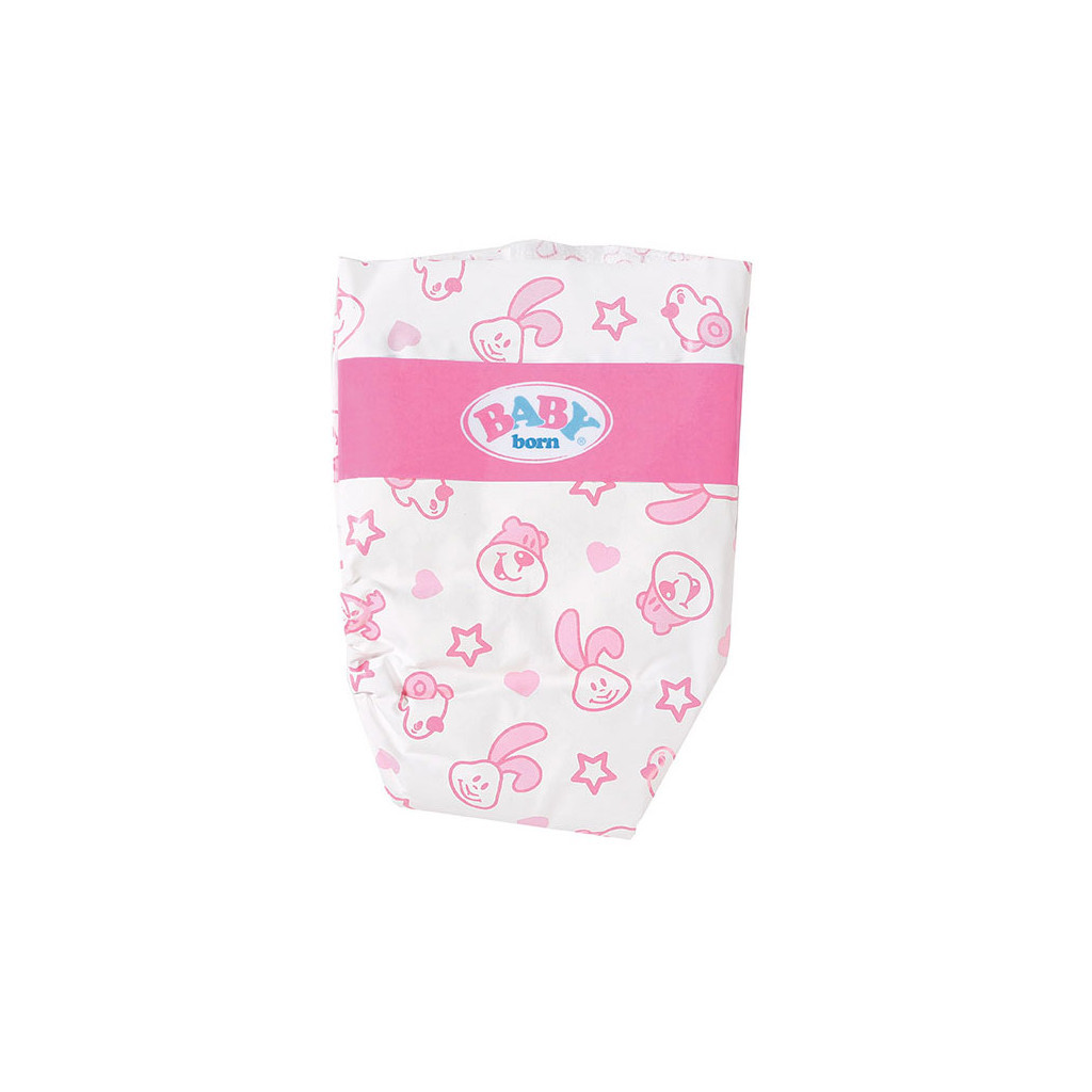 Аксесуар до ляльки Zapf Підгузки для ляльки Baby Born 5 шт (826508) - зображення 3