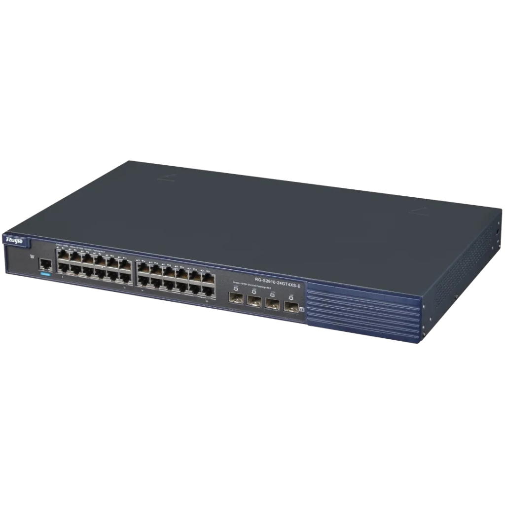Комутатор мережевий Ruijie Networks RG-S2910-24GT4XS-E - зображення 3