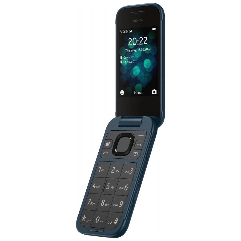 Мобільний телефон Nokia 2660 Flip Blue - зображення 5