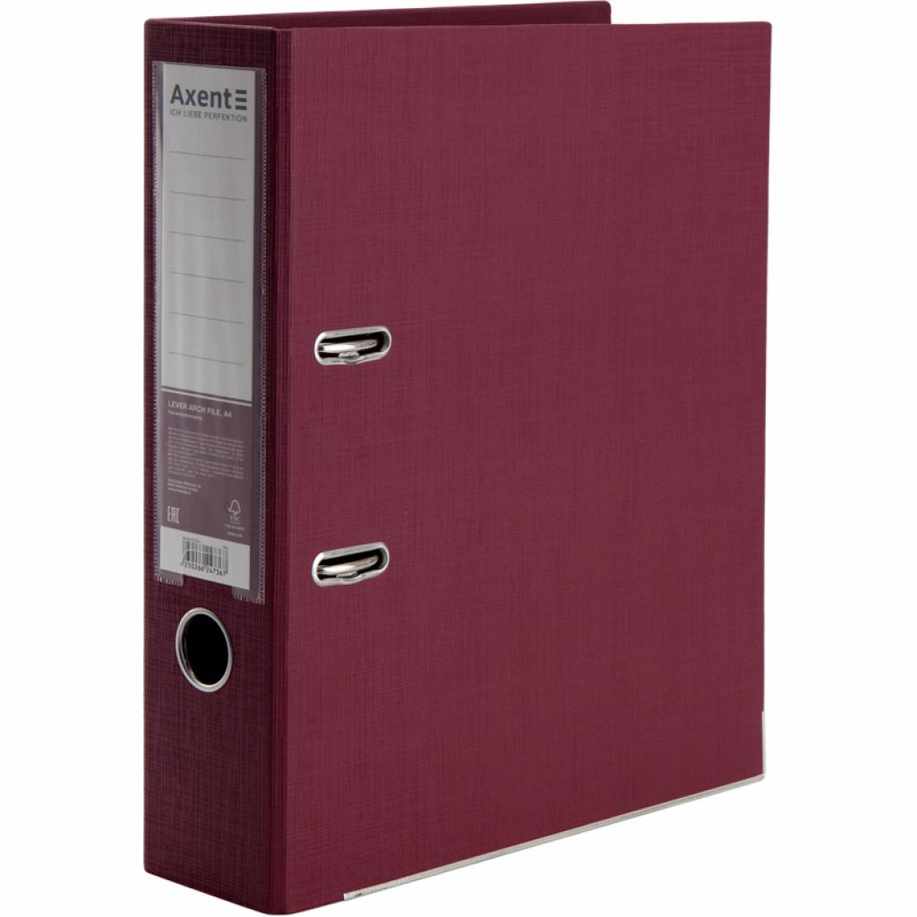 Папка - реєстратор Axent Prestige + А4 7,5 см Арочний бордова (1722-05C-A) - зображення 1