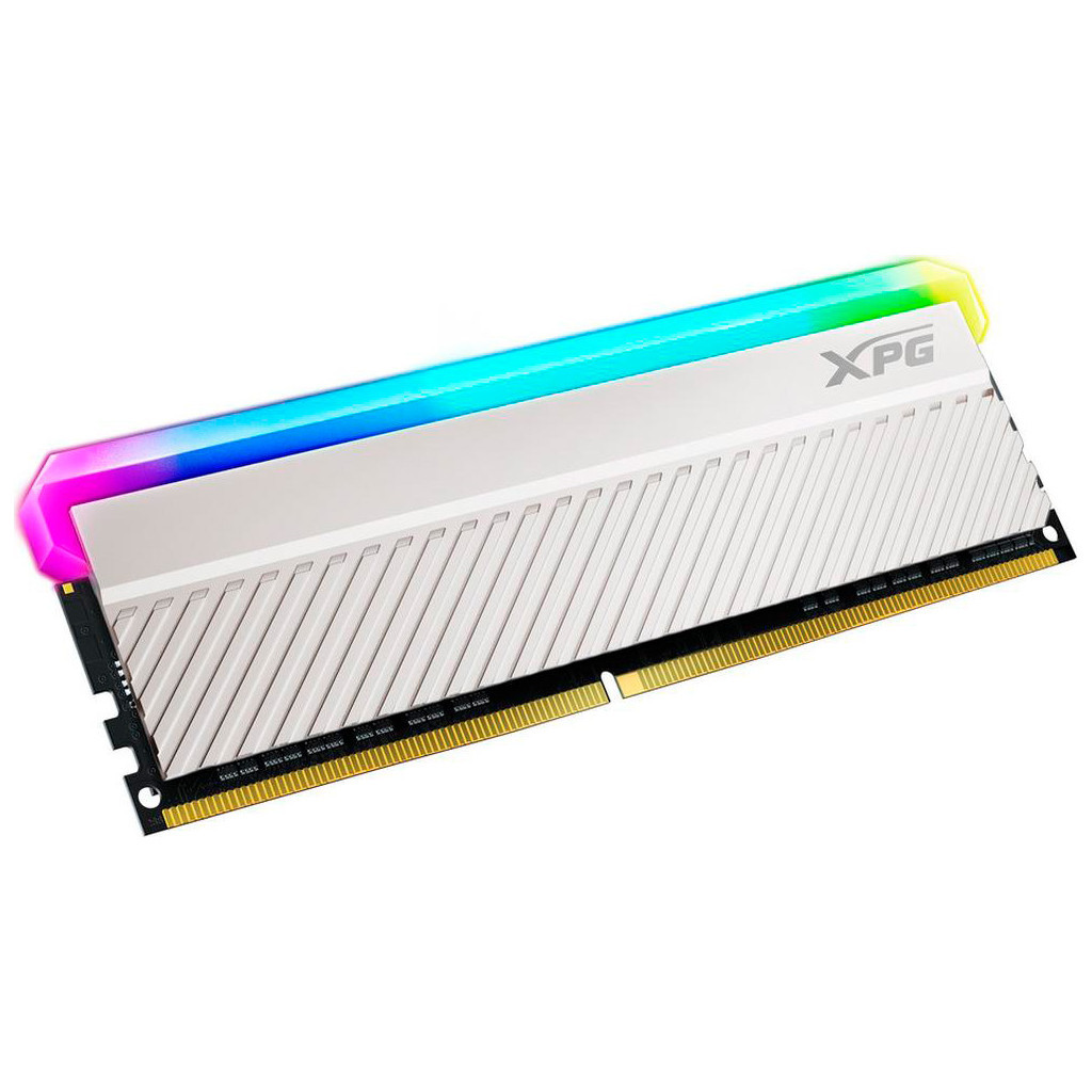 Модуль пам'яті для комп'ютера DDR4 16GB 3600 MHz XPG Spectrix D45G RGB White ADATA (AX4U360016G18I-CWHD45G) - зображення 3