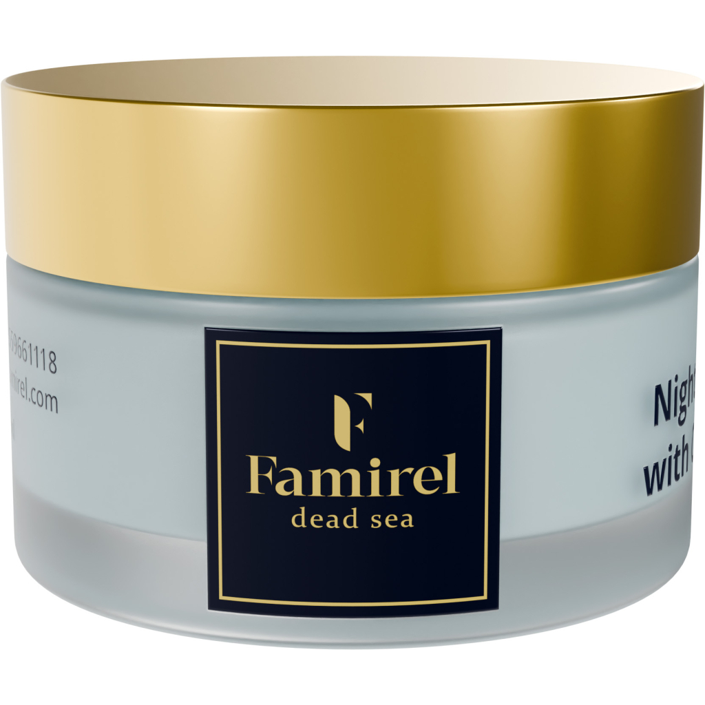 Крем для обличчя Famirel Collagen Night Cream Живильний нічний 50 мл (7290114085601) - зображення 1