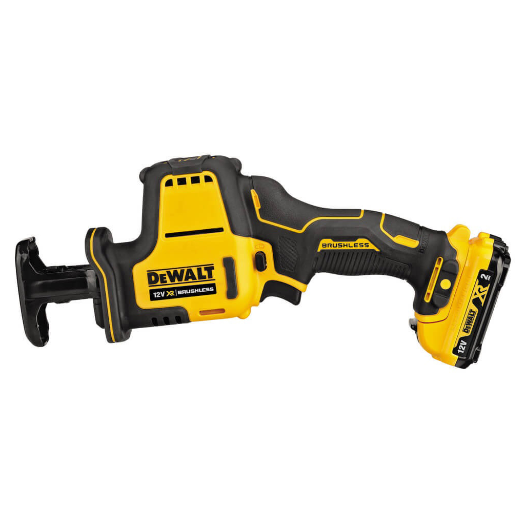 Шабельна пила DeWALT 10.8/12В XR Li-lon, безщіткова, 2 АКБ, ЗУ, кейс TSTAK (DCS312D2) - изображение 2